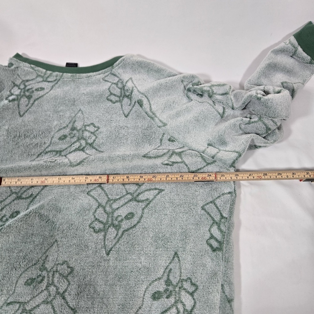 Star Wars The Mandalorian Pajama Set Adult Fleece Lounge Set Grogu Baby Yoda Shi - Picture 9 of 16